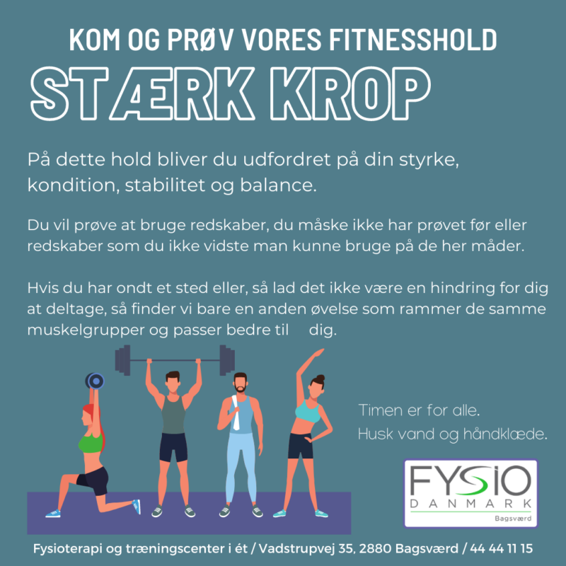 Stærk krop Fitness beskrivelse